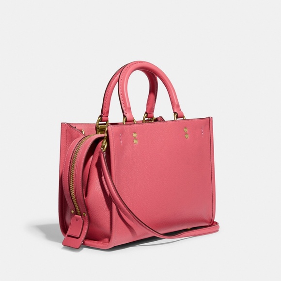 NEW!💕Disney X Coach Rogue 25 With Mickey Mouse And Minnie Mouse - Picture 2 of 6